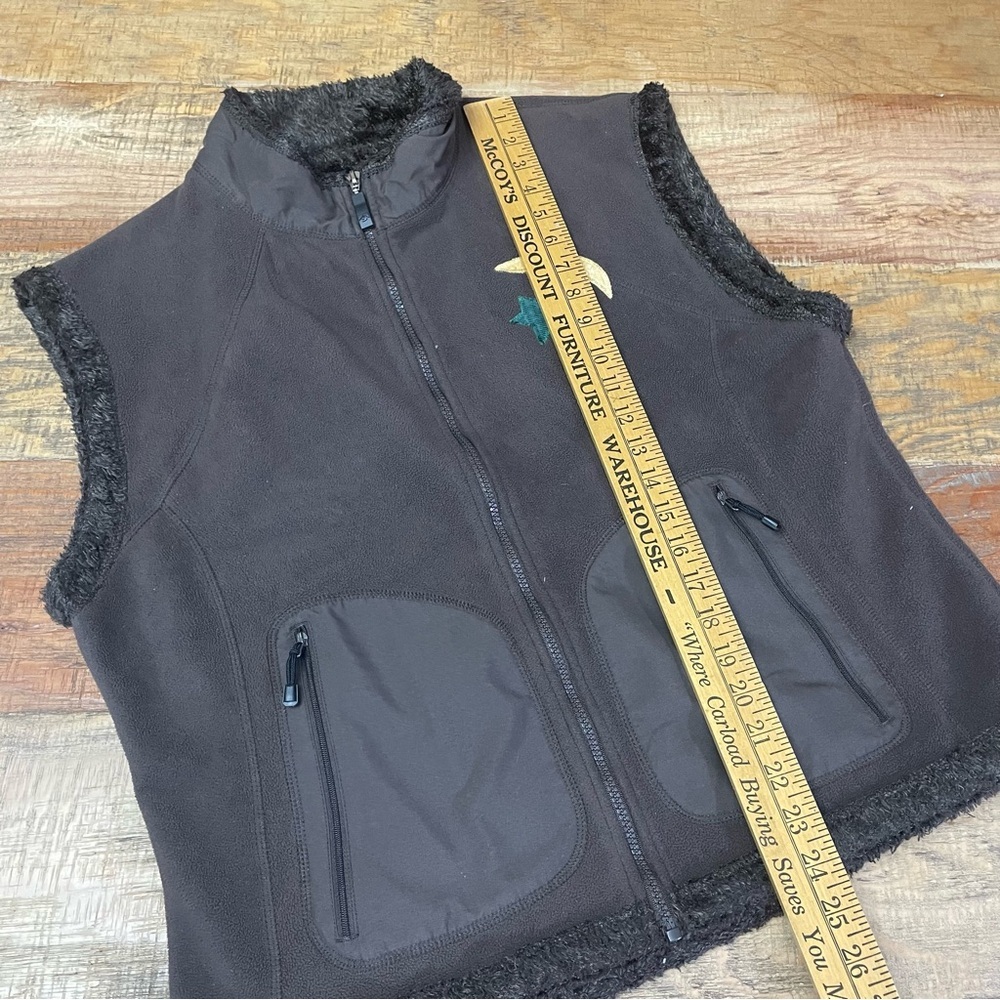 Storm Creek women’s 2XL lined vest Cabincore celestial Tree western - Picture 6 of 9